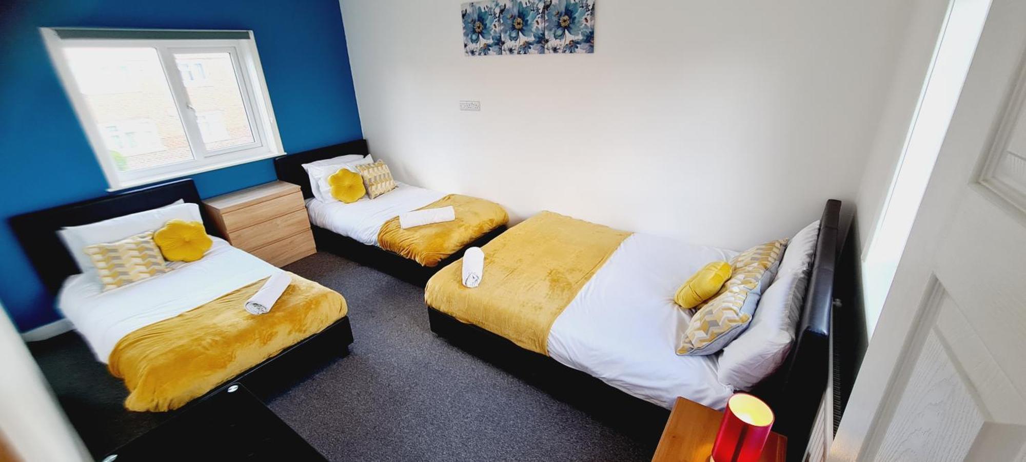 Browning House 3 Bedroom 6 Beds Long Or Short Stay Derby Exterior foto